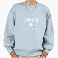 Sunday Funday Football Sweatshirt - Aesthetic Graphic for Adults