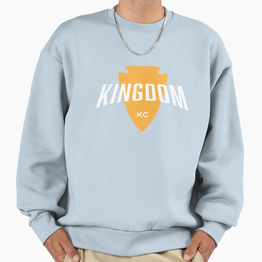 Kingdom Kansas City Football Sweatshirt - Custom Art Print Unisex