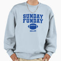 Sunday Funday Football Dallas Sweatshirt - Fun Novelty Design for Adults