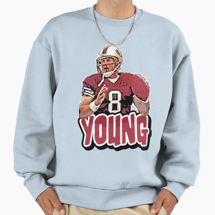 Young Sweatshirt - Streetwear Style Men Women