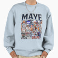 Drake Maye Bootleg Sweatshirt - Trendy Graphic Unisex