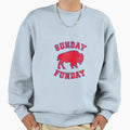 Sunday Funday 716 Buffalo New Sweatshirt - Casual Everyday Wear Unisex