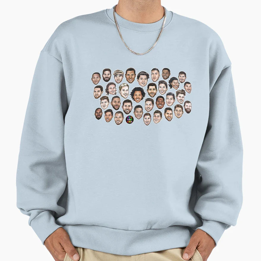 Storm Sweatshirt - Minimalist Print for Adults
