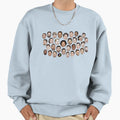 Storm Sweatshirt - Minimalist Print for Adults