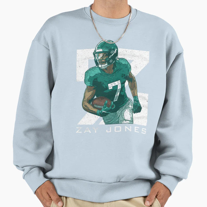 Zay Jones Sweatshirt - Custom Art Print Men Women