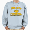 Emerson Football Undefeated College Sweatshirt - Novelty Apparel Unisex