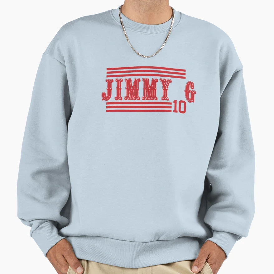 Jimmy G San Francisco Sweatshirt - Graphic Print Unisex