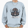 Buffalo Strong T-Shirt - Aesthetic Graphic Men Women