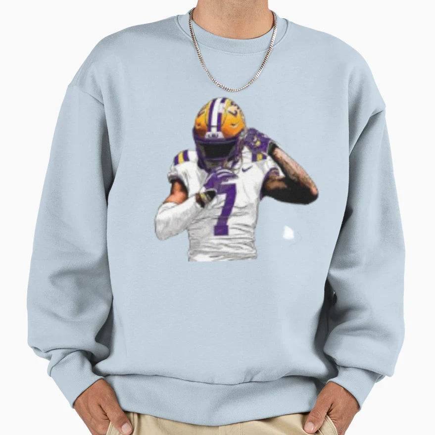 Jamar Chase Sweatshirt - Minimalist Print Unisex