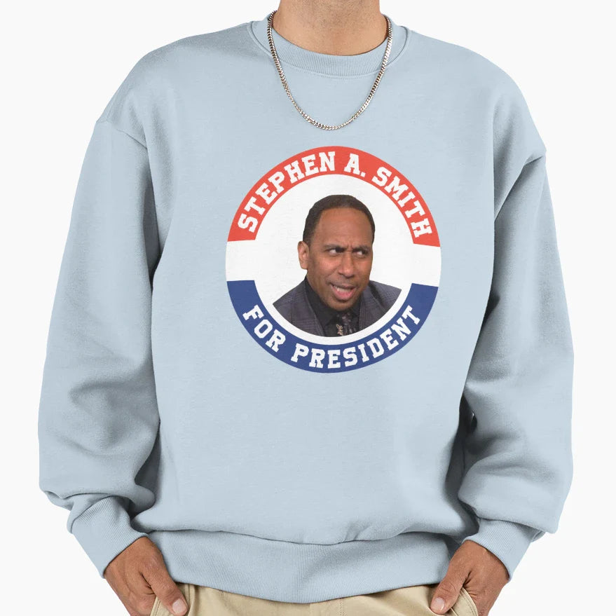Stephen Smith First Take Espn Sweatshirt - Graphic Print for Adults