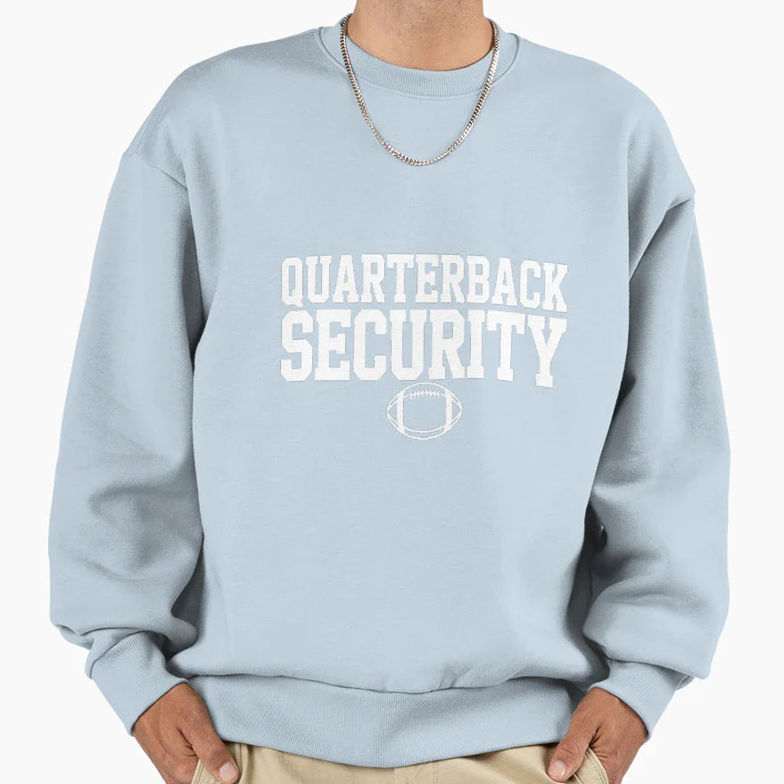Quarterback Security American Sweatshirt - Custom Art Print Men Women