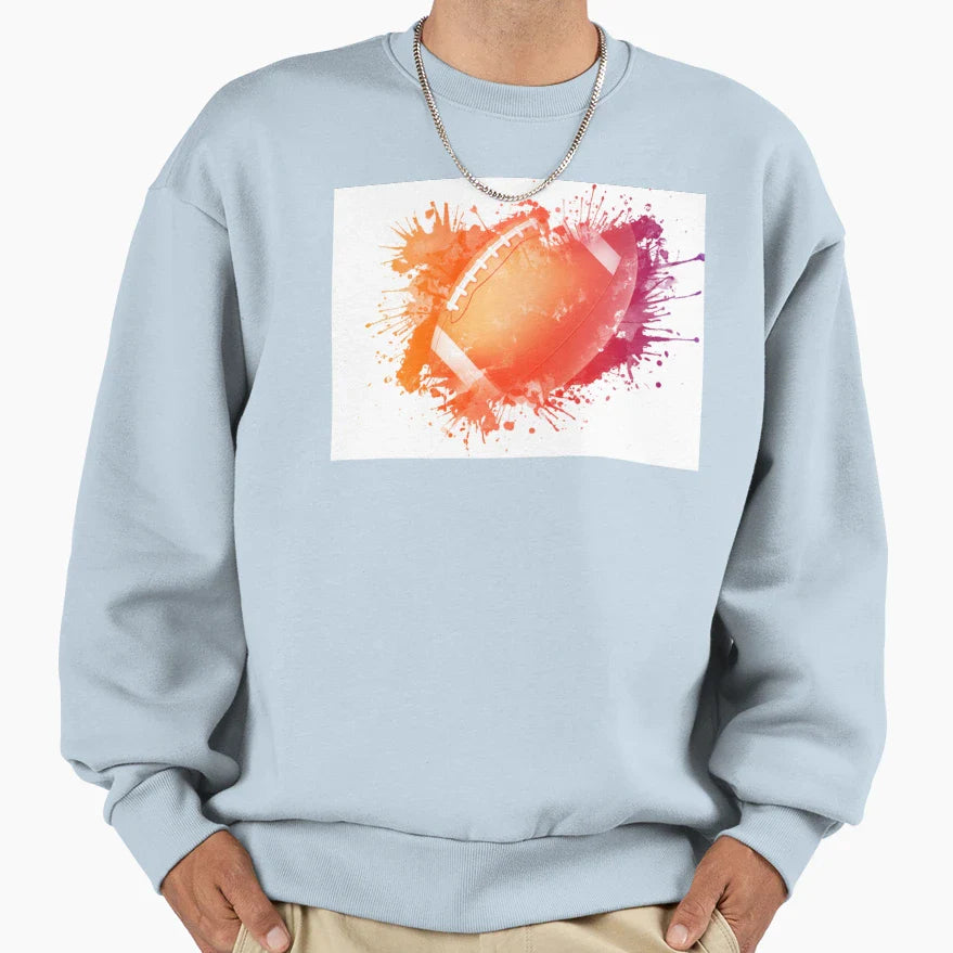 Rugby Sweatshirt - Fun Novelty Design for Adults