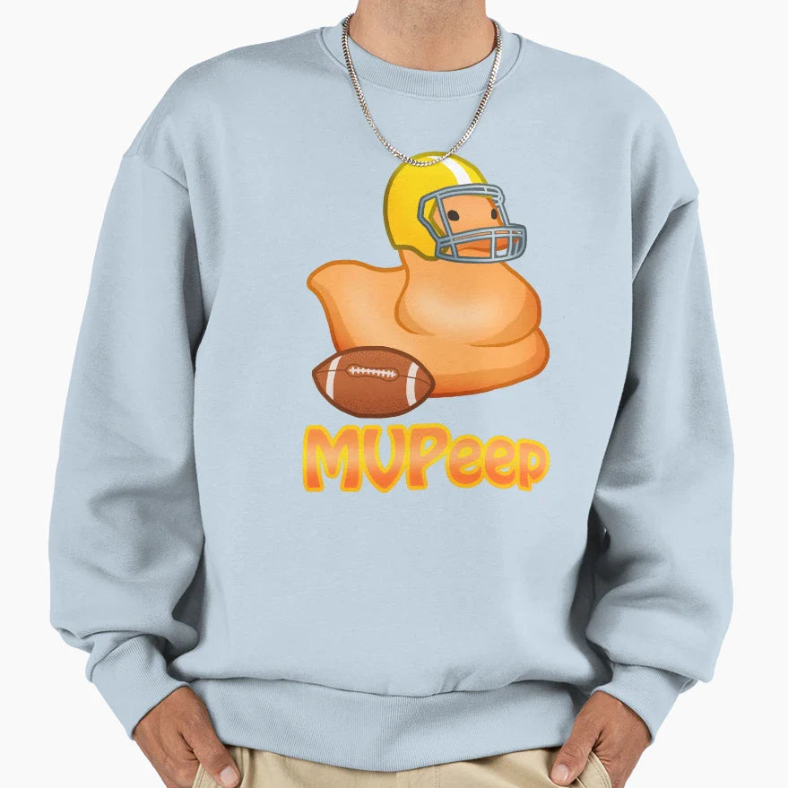 Nfl Football Peeps Orange Sweatshirt - Streetwear Style Men Women