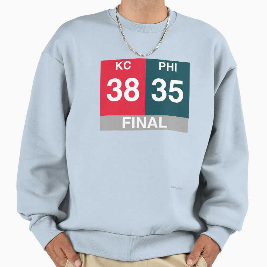 Final Score Sweatshirt - Minimalist Print Unisex