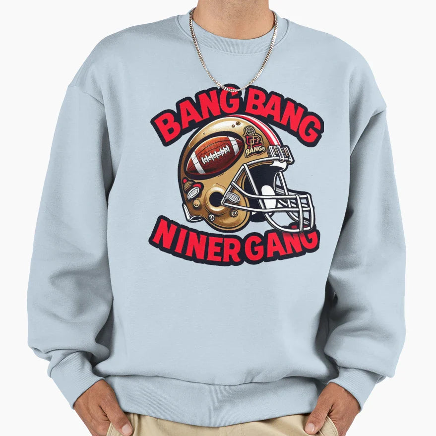 Niner Gang Sweatshirt - Unique Graphic for Adults
