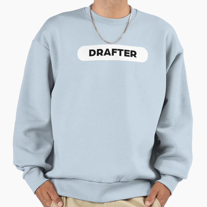 Drafter Profession Sweatshirt - Novelty Apparel for Adults