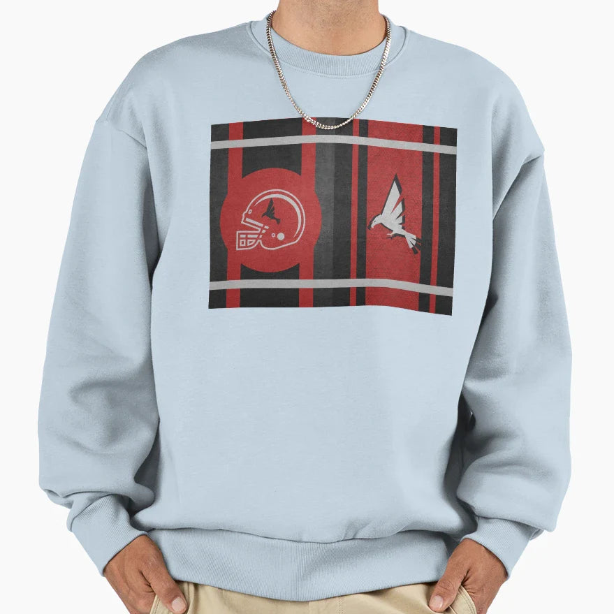 Football Halcon Model Sweatshirt - Aesthetic Graphic for Adults