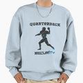 Quarterback Security Sweatshirt - Unique Graphic Unisex