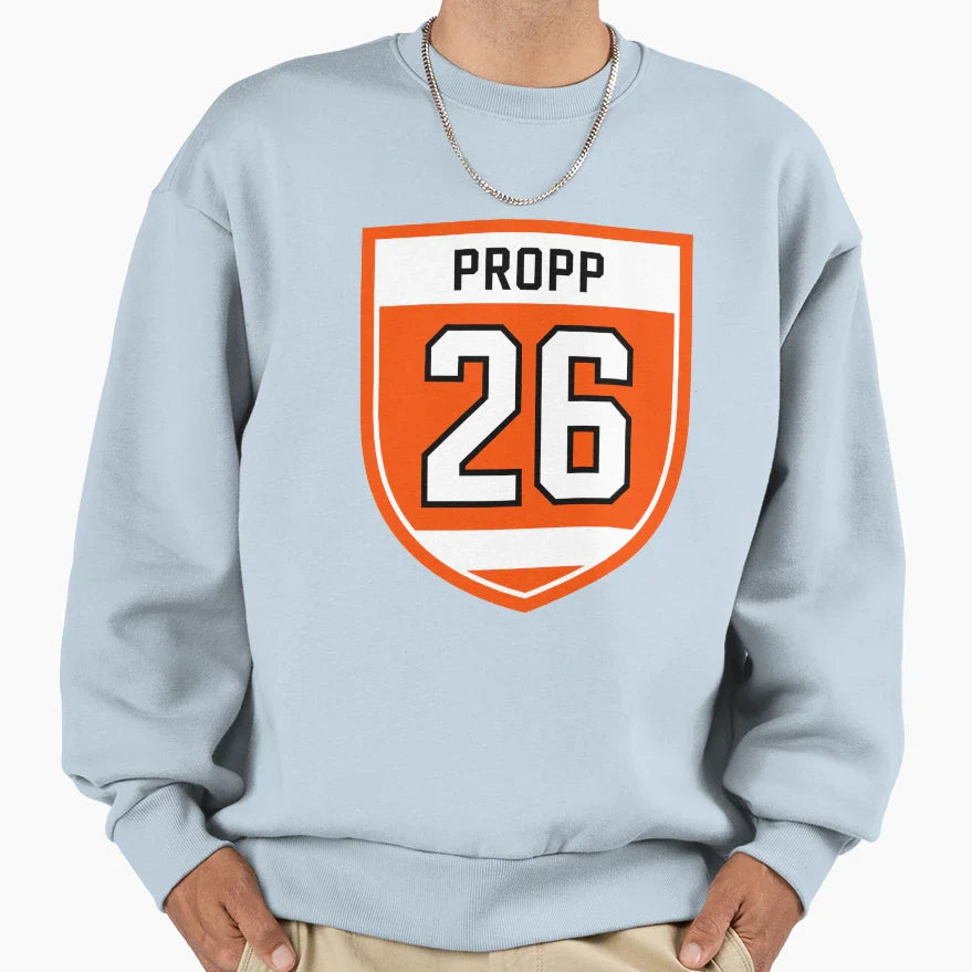 Propp 26 Emblem Sweatshirt - Custom Art Print Men Women