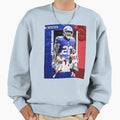 Saquon Maskes Saquon Galaxy Saquon Sweatshirt - Aesthetic Graphic Unisex