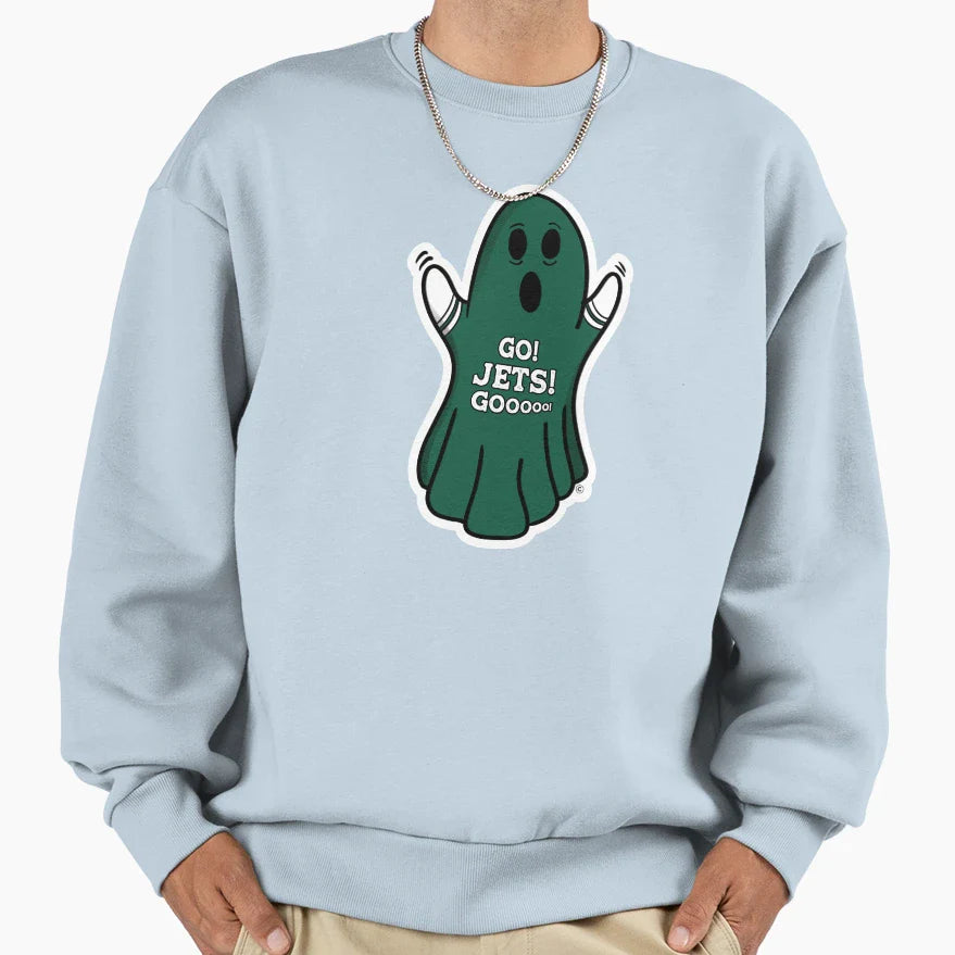 Ghost New York Jets Sweatshirt - Aesthetic Graphic for Adults