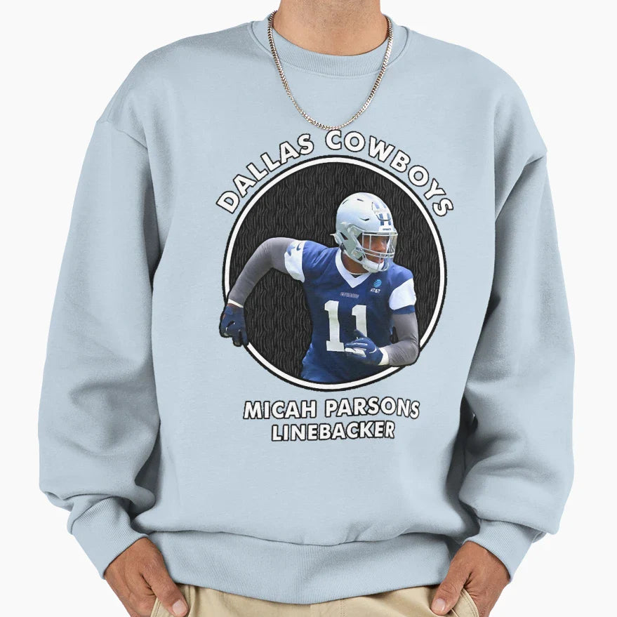 Touchdown Player Championship Sweatshirt - Minimalist Print Men Women
