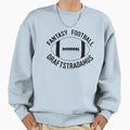 Draftstradamus Fantasy Football Funny Sweatshirt - Unique Graphic Unisex
