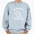 Sunday Funday Sunday Football Sweatshirt - Fun Novelty Design Unisex