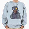 Brian Robinson Jr Big Hat Sweatshirt - Fun Novelty Design Unisex