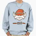 Cle Brownie Elf Sweatshirt - Graphic Print Unisex