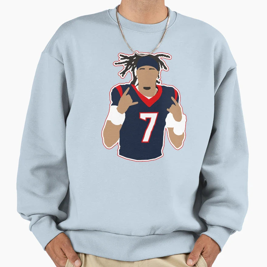 Cj Stroud Sweatshirt - Trendy Graphic Unisex
