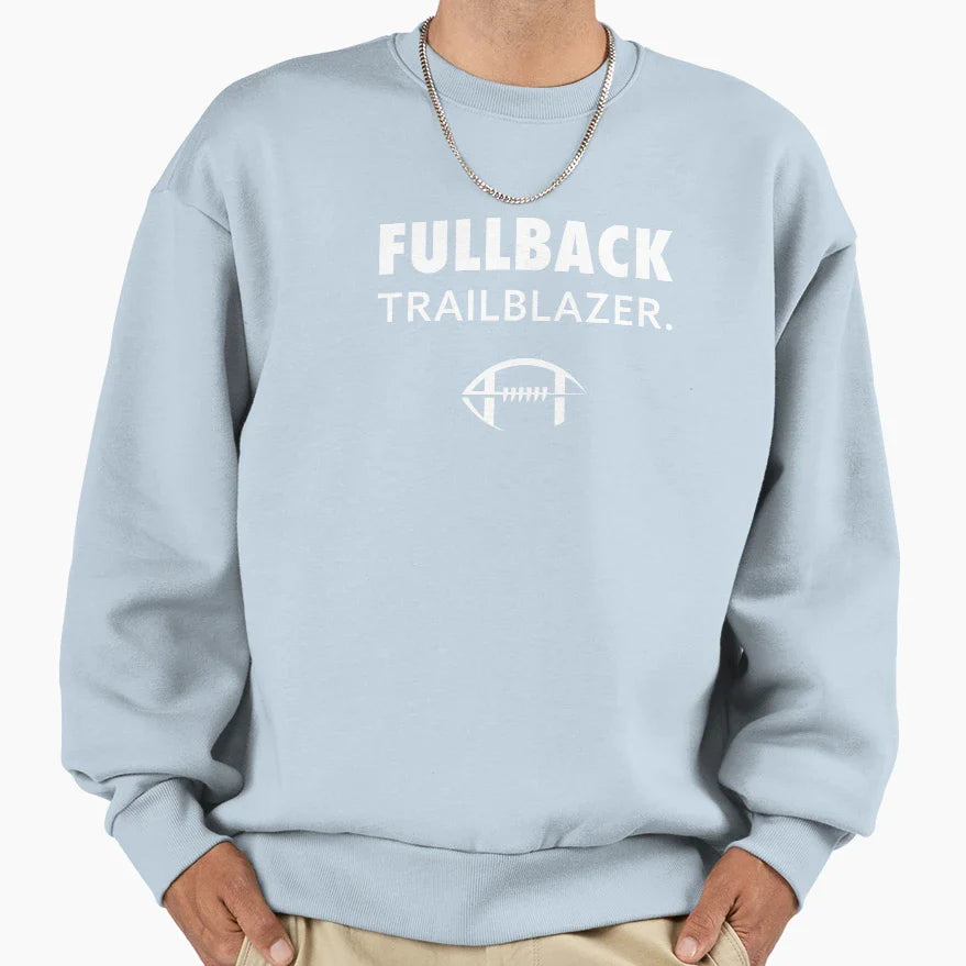 Fullback Trailblazer American Sweatshirt - Custom Art Print for Adults