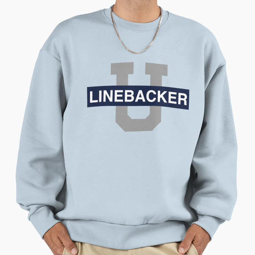 Linebacker U Sweatshirt - Unique Graphic Men Women