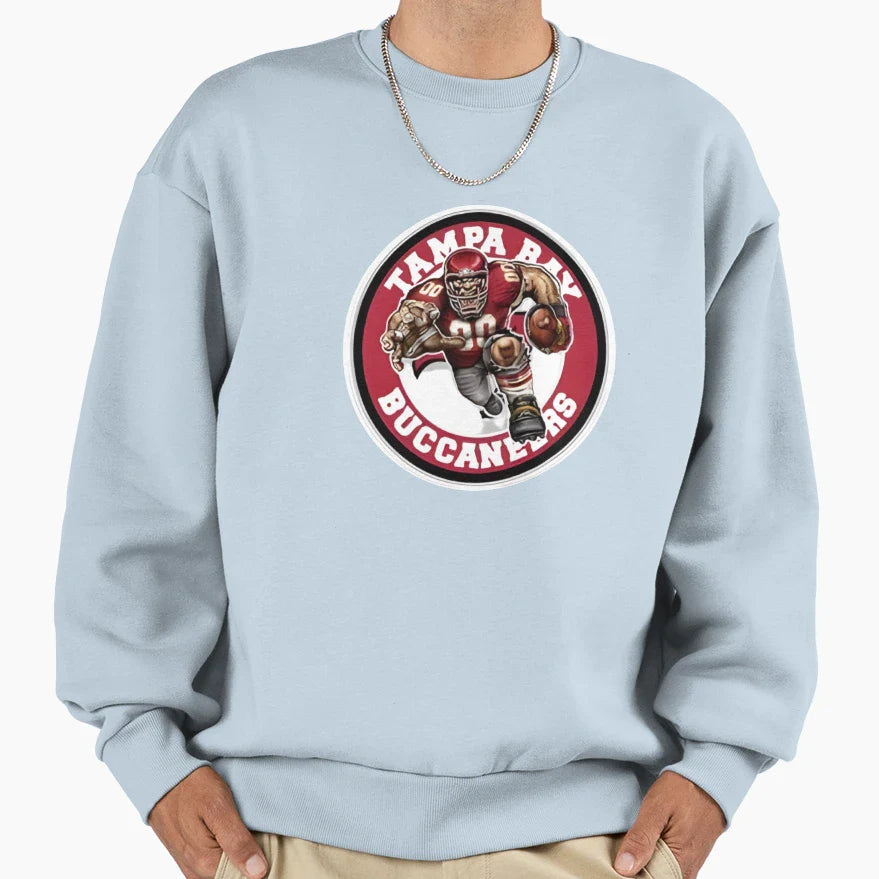 Tampa Bay Football Mascot Sweatshirt - Unique Graphic Men Women