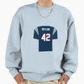 J J Taylor Patriots Jersey Sweatshirt - Unique Graphic for Adults