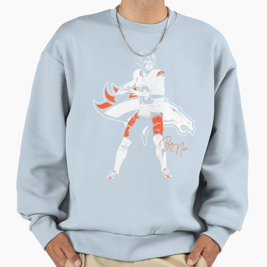 Bo Nix Sweatshirt - Fun Novelty Design Men Women