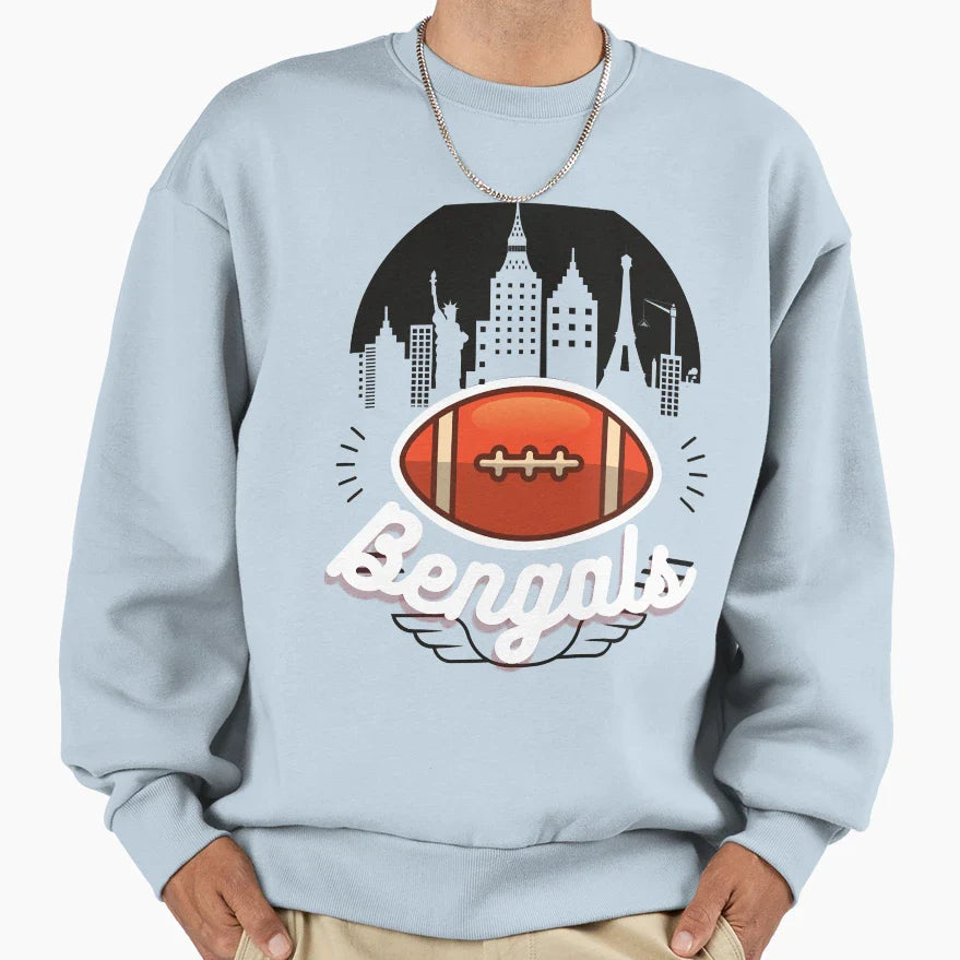 American Football Quarterback Sweatshirt - Fun Novelty Design Men Women