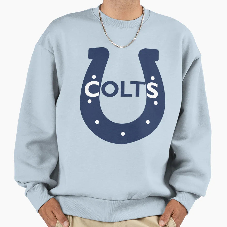 Horseshoe Sweatshirt - Fun Novelty Design Unisex
