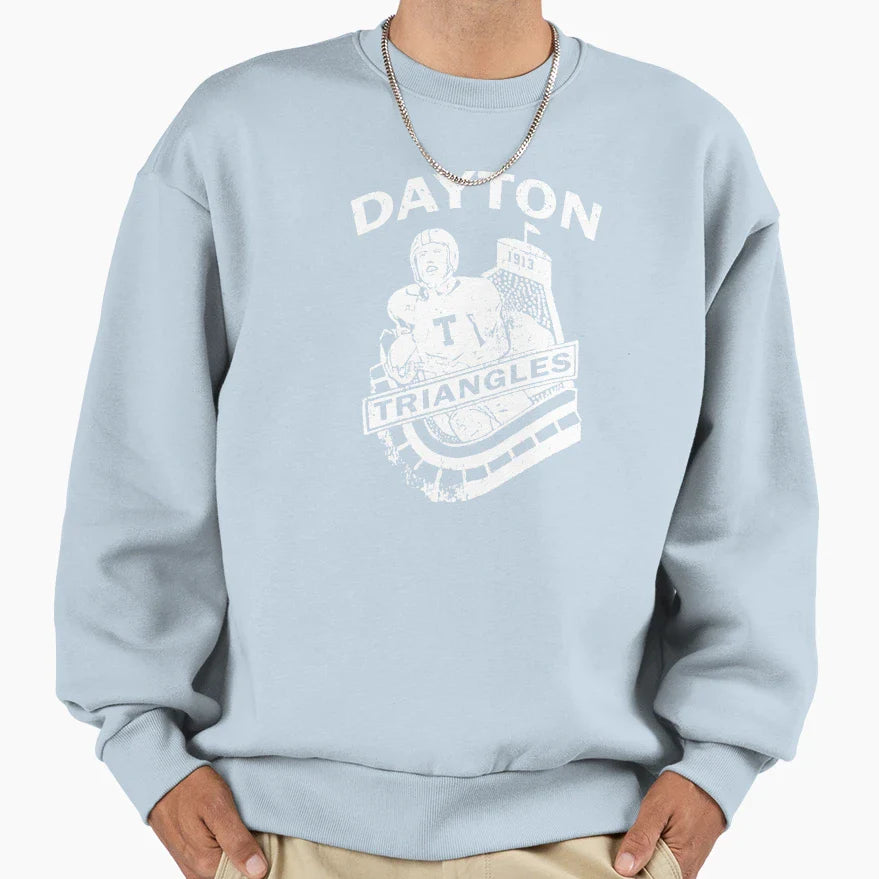 Dayton Triangles Sweatshirt - Casual Everyday Wear for Adults