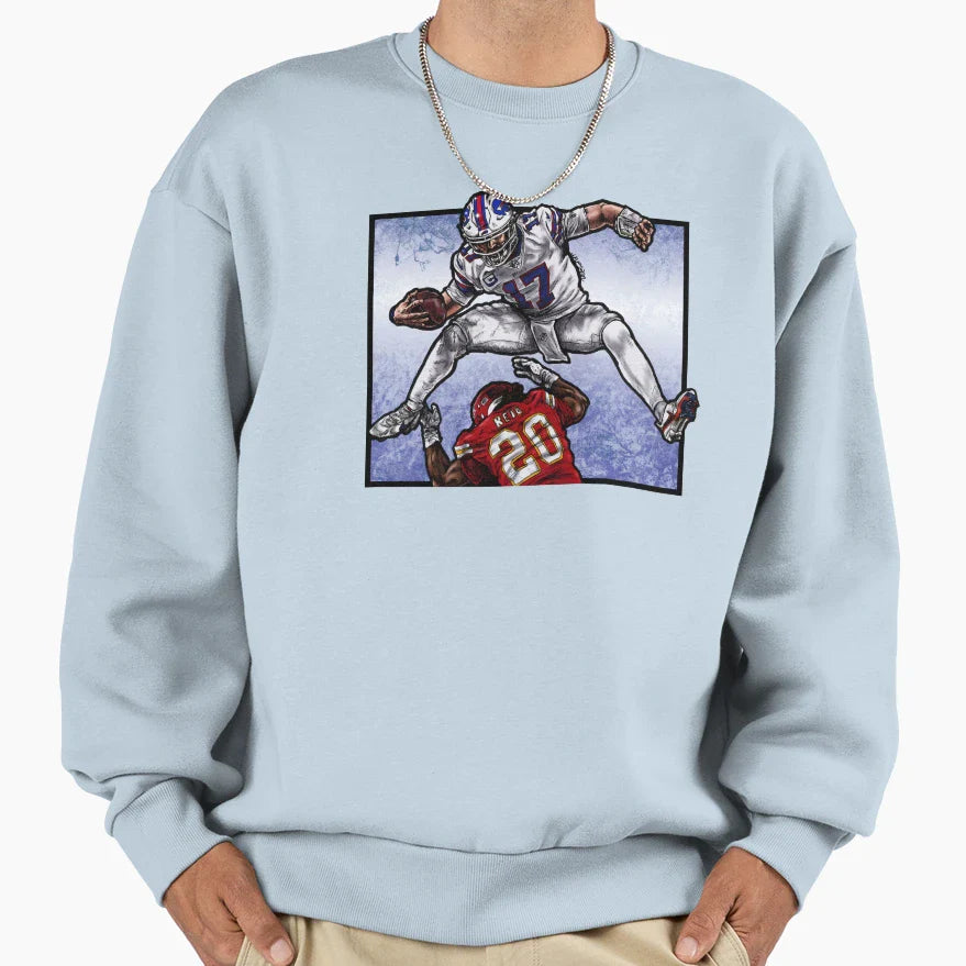 Leap Sweatshirt - Custom Art Print Unisex