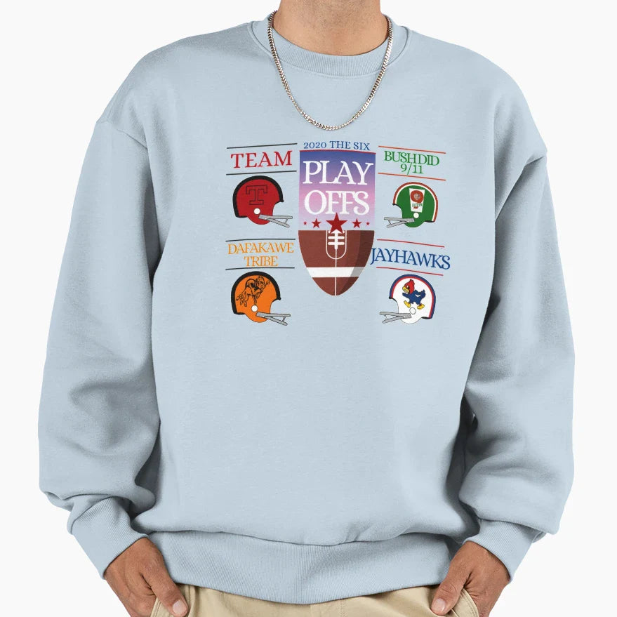Six Ffl Playoffs 2020 Sweatshirt - Unique Graphic Men Women