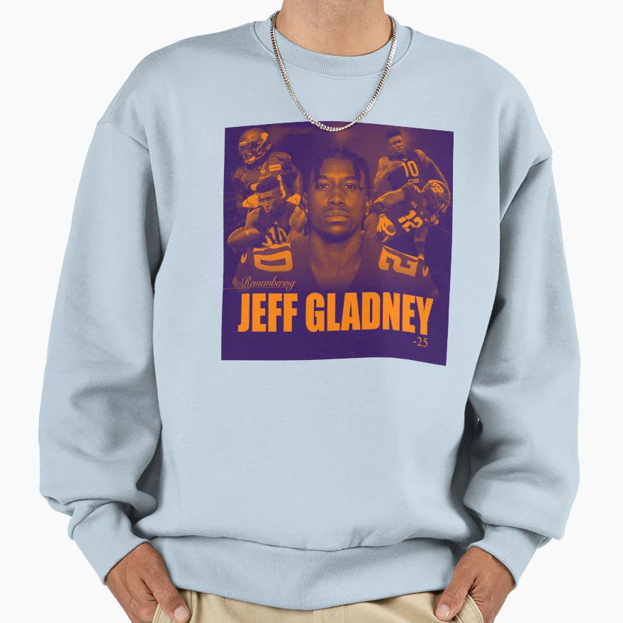 Remembering Jeff Gladney Sweatshirt - Casual Everyday Wear for Adults