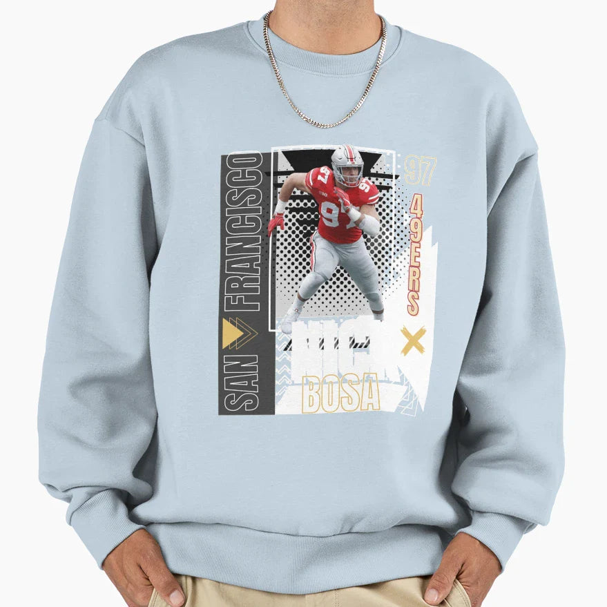 Quarterback Sports American Sweatshirt - Casual Everyday Wear Unisex