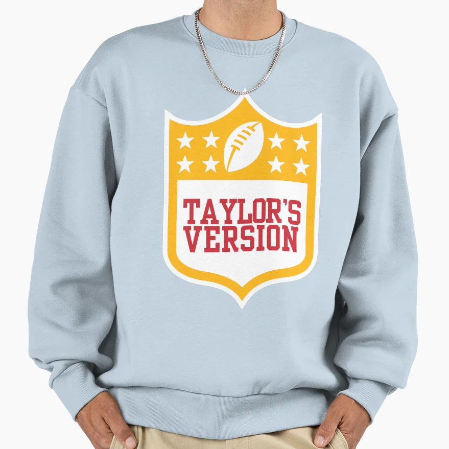Chiefs Nfl Taylors Version Superbowl T-Shirt - Graphic Print for Adults