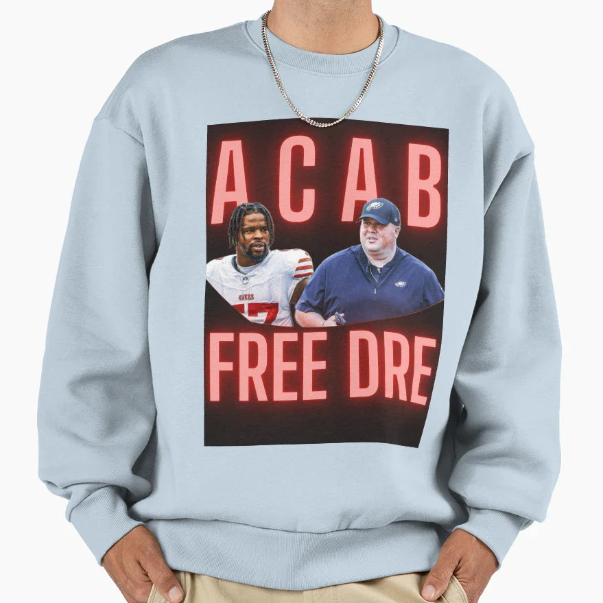 Free Dre Black Only Sweatshirt - Graphic Print for Adults