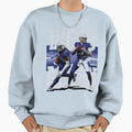 14 Player Quarterback Sports Sweatshirt - Trendy Graphic Unisex