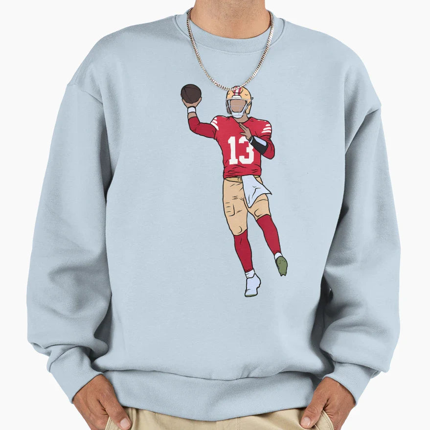 BP Throw Sweatshirt - Casual Everyday Wear Unisex