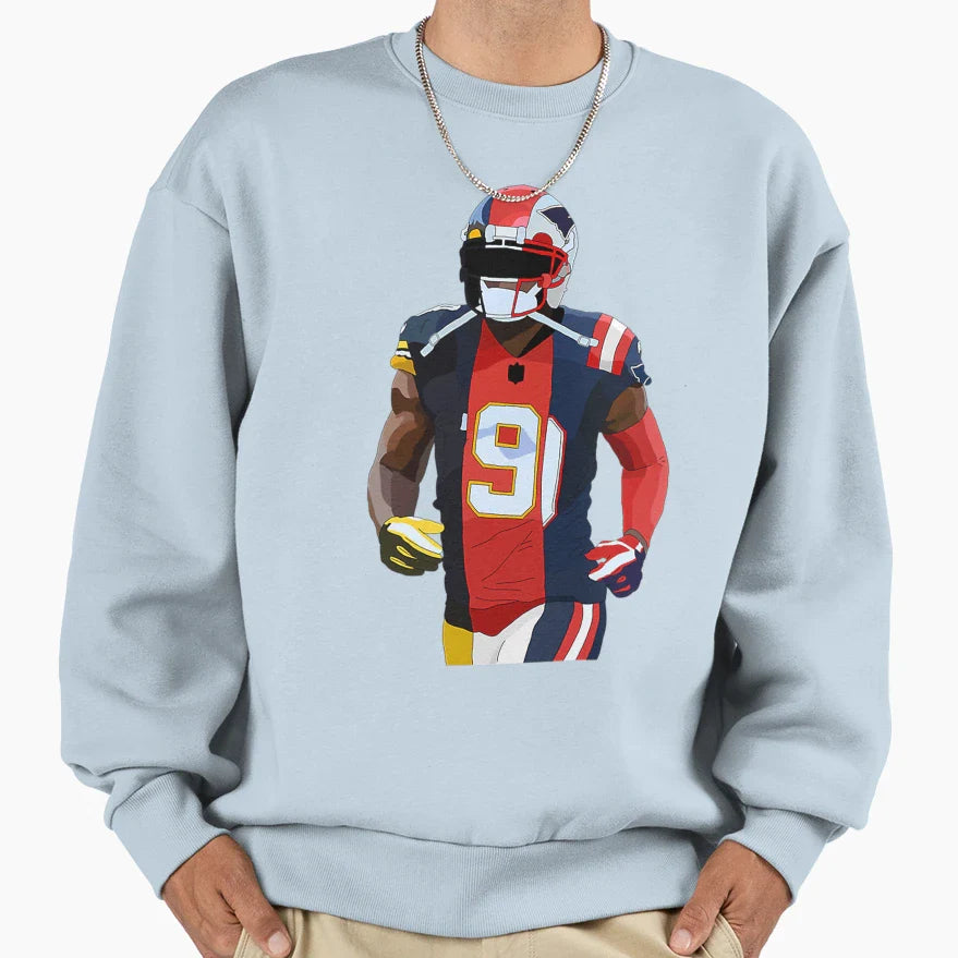 Juju Pats X Chiefs X Steelers Sweatshirt - Casual Everyday Wear Men Women
