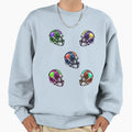 Football Helmet Pack Sweatshirt - Casual Everyday Wear Men Women