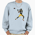 Dk Metcalf Leaping Catch Sweatshirt - Aesthetic Graphic Unisex
